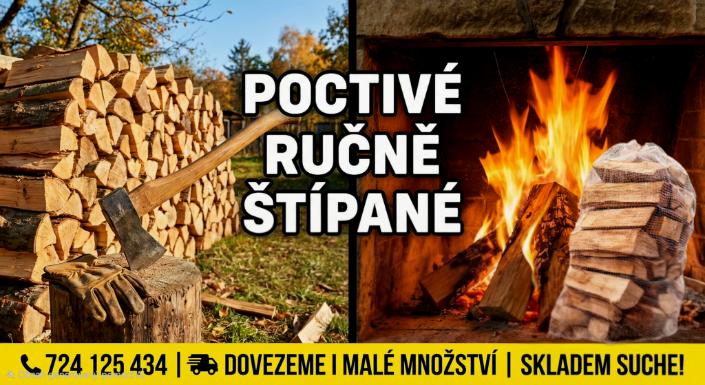 ♨️ Palivové dřevo BŘÍZA 25 cm ❗ Skvělá výhřevnost ❗